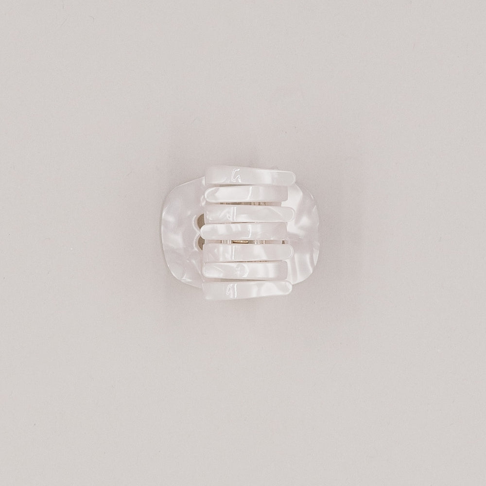 Petite barrette cœur perle (VE = 10 pcs.)