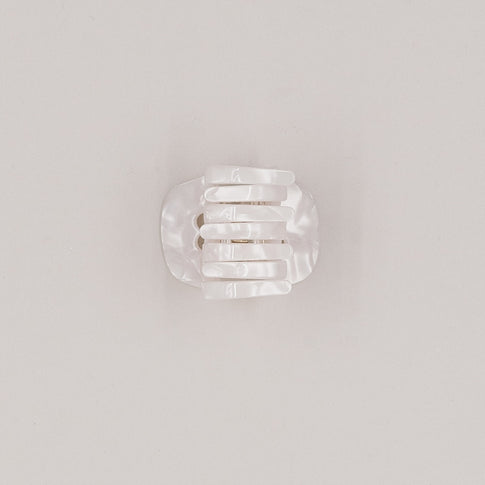 Petite barrette cœur perle (VE = 10 pcs.)