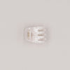 Petite barrette cœur perle (VE = 10 pcs.)