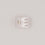 Petite barrette cœur perle (VE = 10 pcs.)