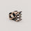Petite barrette cœur léopard (VE = 10 pcs.)