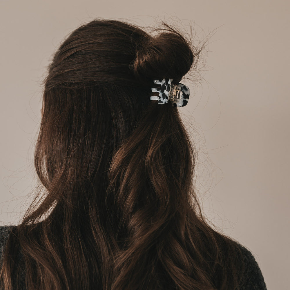 Haarspange klein Herz Panda (VE = 10 Stk.)