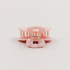 Grande barrette cœur blush (VE = 10 pcs.)