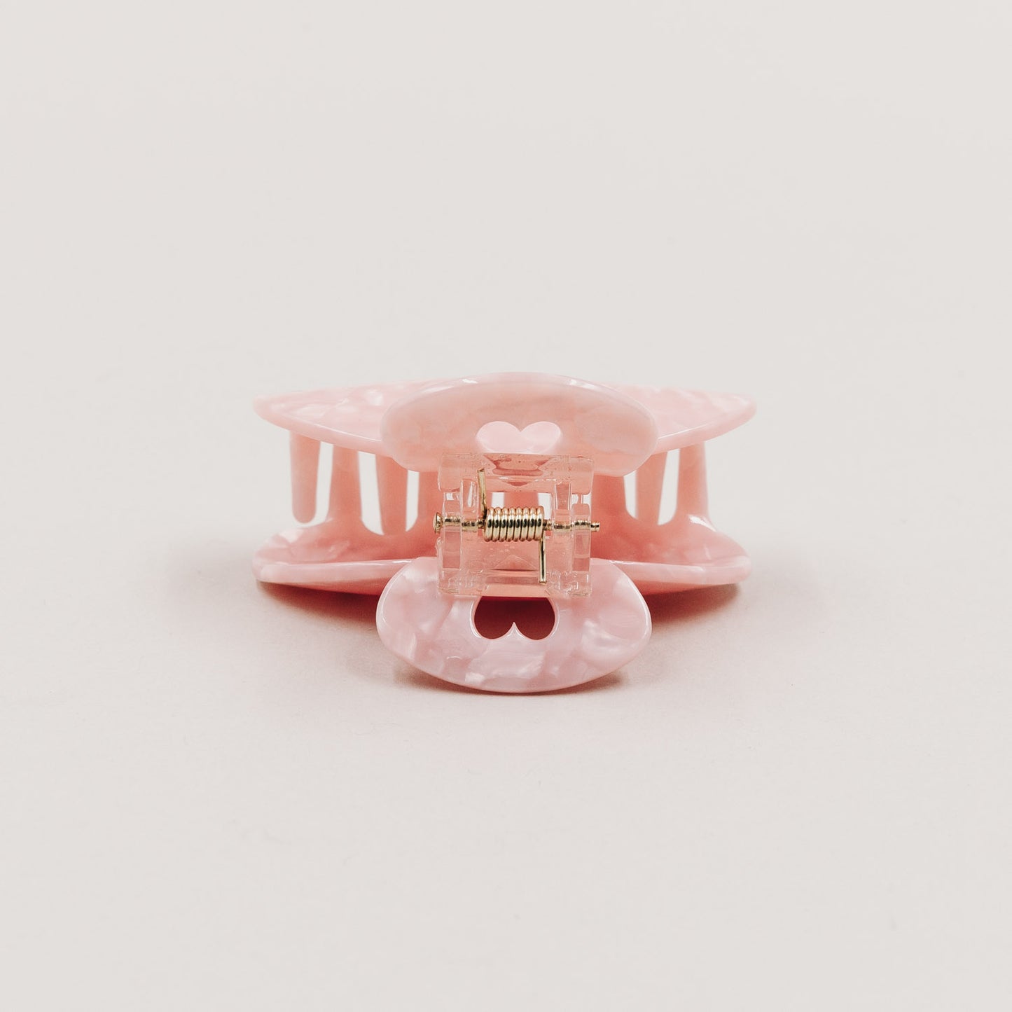 Grande barrette cœur blush (VE = 10 pcs.)