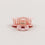 Grande barrette cœur blush (VE = 10 pcs.)