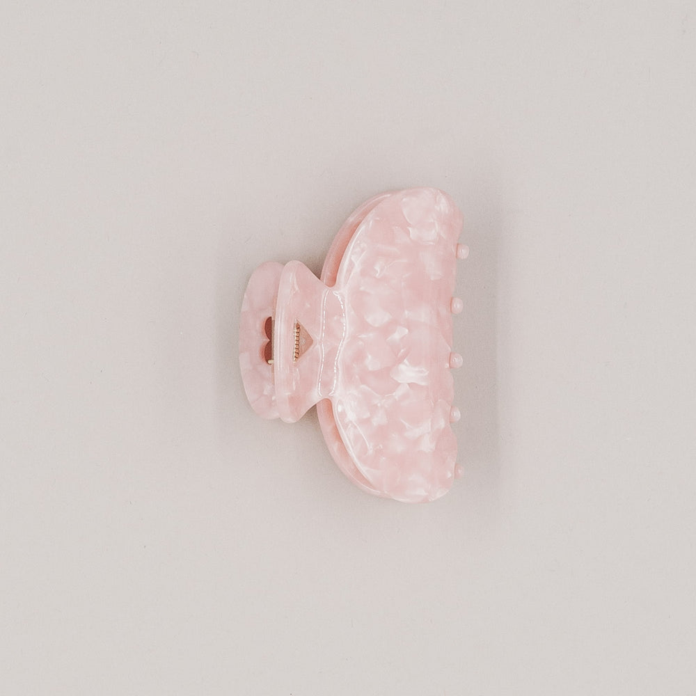 Grande barrette cœur blush (VE = 10 pcs.)