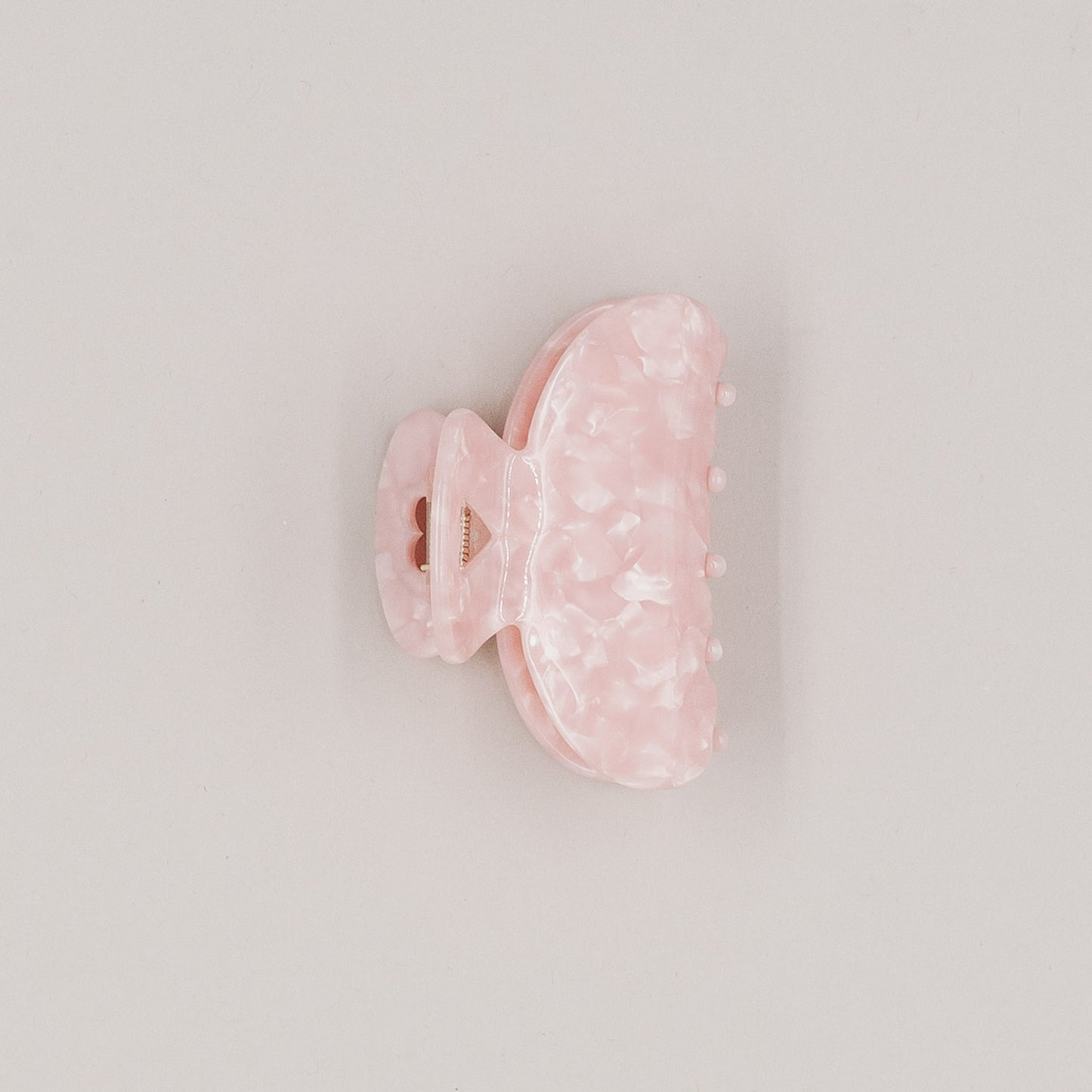 Grande barrette cœur blush (VE = 10 pcs.)