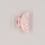 Grande barrette cœur blush (VE = 10 pcs.)