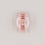 Grande barrette cœur blush (VE = 10 pcs.)