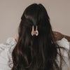 Grande barrette cœur blush (VE = 10 pcs.)