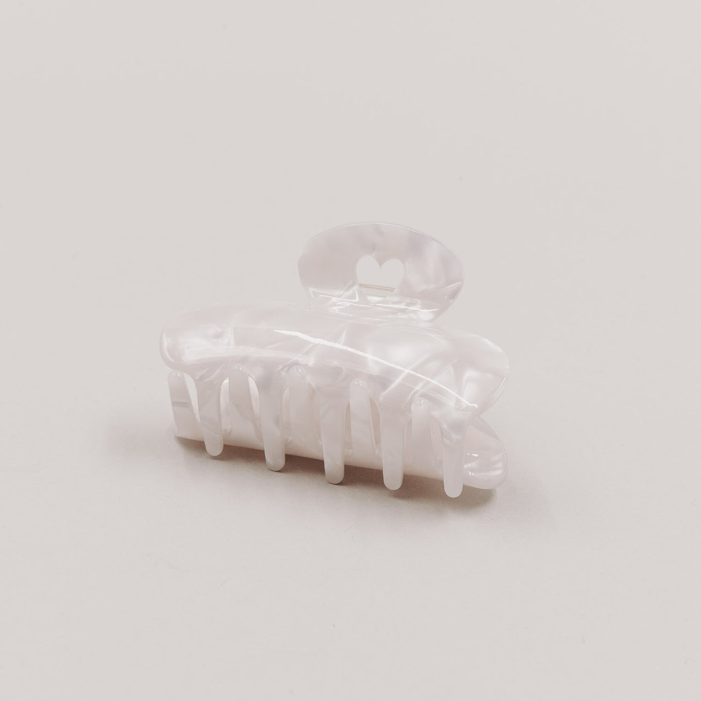 Grande barrette cœur perle (VE = 10 pcs.)