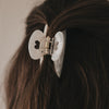 Grande barrette cœur perle (VE = 10 pcs.)