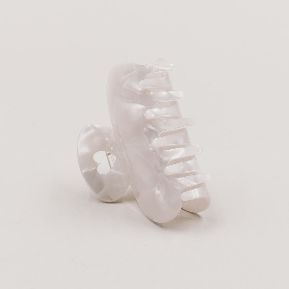 Grande barrette cœur perle (VE = 10 pcs.)