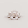 Grande barrette cœur perle (VE = 10 pcs.)