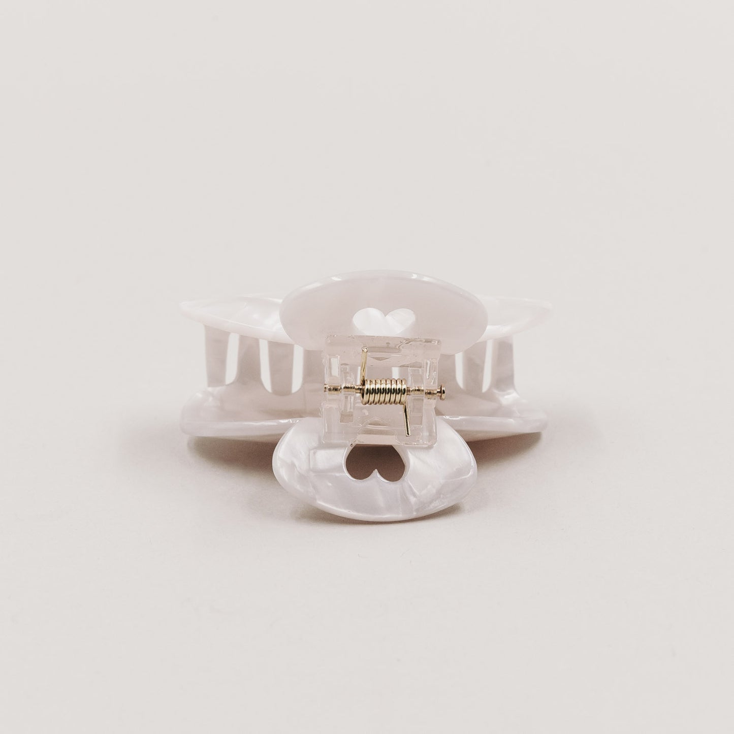 Grande barrette cœur perle (VE = 10 pcs.)