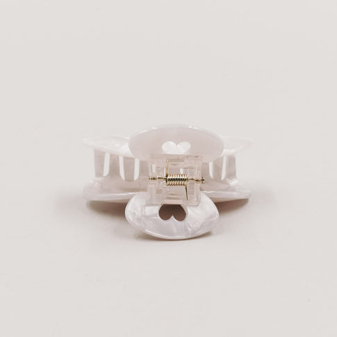 Grande barrette cœur perle (VE = 10 pcs.)