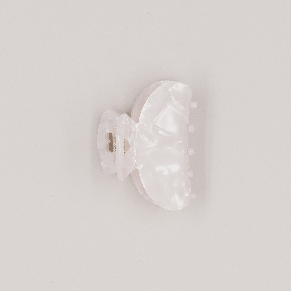 Grande barrette cœur perle (VE = 10 pcs.)