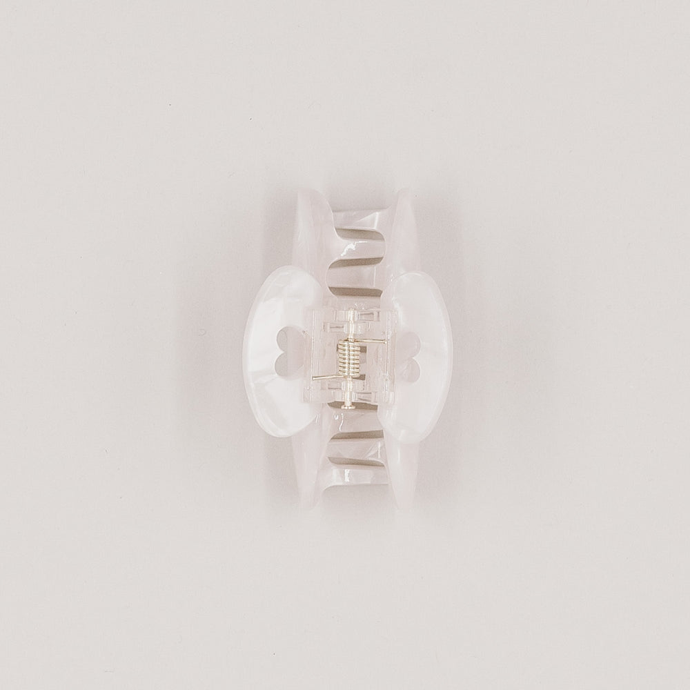 Grande barrette cœur perle (VE = 10 pcs.)