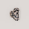 Grande barrette cœur léopard (VE = 10 pcs.)