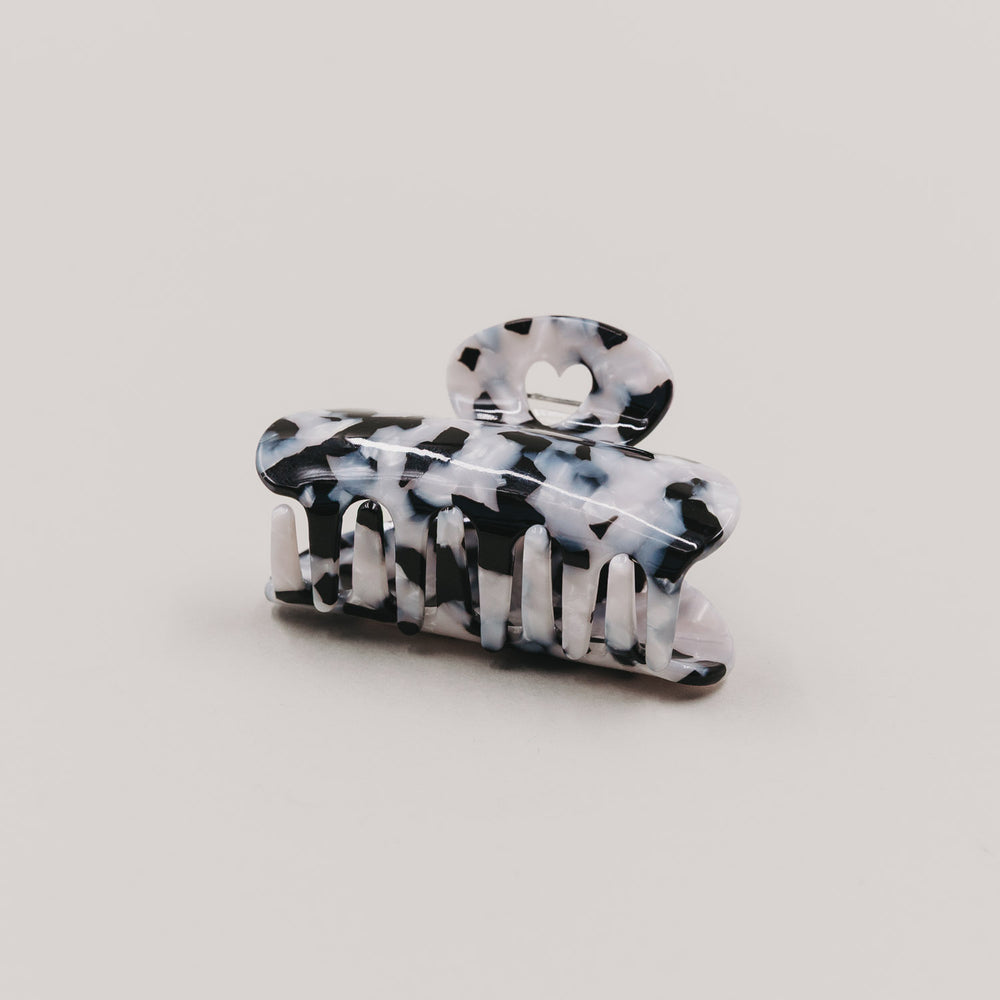 Grande barrette cœur panda (VE = 10 pcs.)