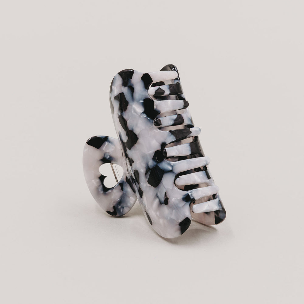 Grande barrette cœur panda (VE = 10 pcs.)