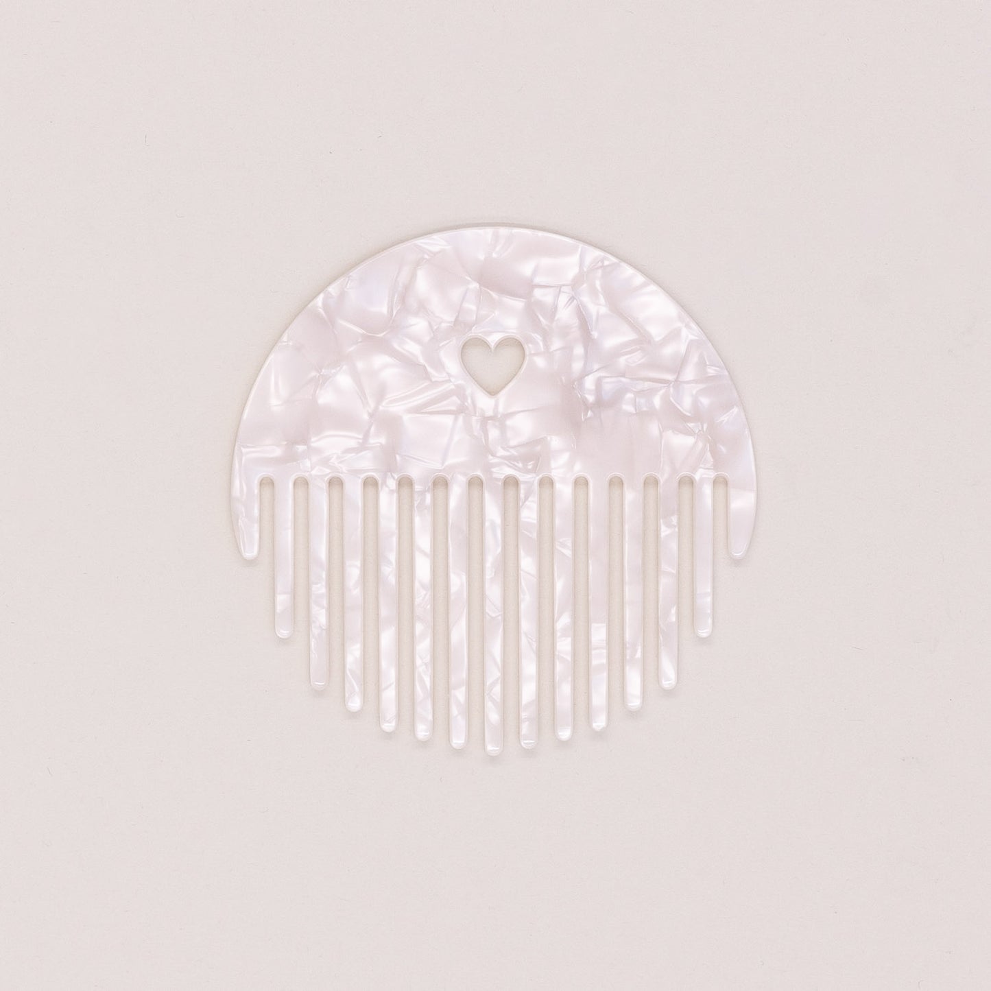 Kamm Herz Pearl (VE = 10 Stk.)