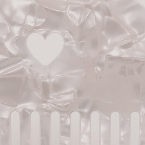 Kamm Herz Pearl (VE = 10 Stk.)