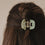 Haarspange klein Herz Jade (VE = 10 Stk.)