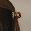 Haarspange klein Herz Amber (VE = 10 Stk.)