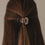 Haarspange klein Herz Amber (VE = 10 Stk.)