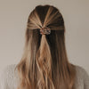 Haarspange klein Herz Almond (VE = 10 Stk.)