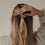 Haarspange klein Herz Almond (VE = 10 Stk.)
