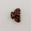 Haarspange groß Herz Amber (VE = 10 Stk.)