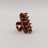Haarspange groß Herz Amber (VE = 10 Stk.)