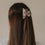 Haarspange groß Herz Almond (VE = 10 Stk.)