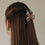 Haarspange groß Herz Almond (VE = 10 Stk.)