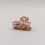 Haarspange groß Herz Almond (VE = 10 Stk.)