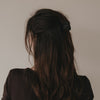 Haarspange Herzform groß Night (VE = 10 Stk.)