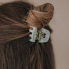 Haarspange klein Herz Mint (VE = 10 Stk.)