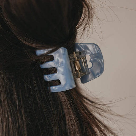 Haarspange klein Herz Sky (VE = 10 Stk.)