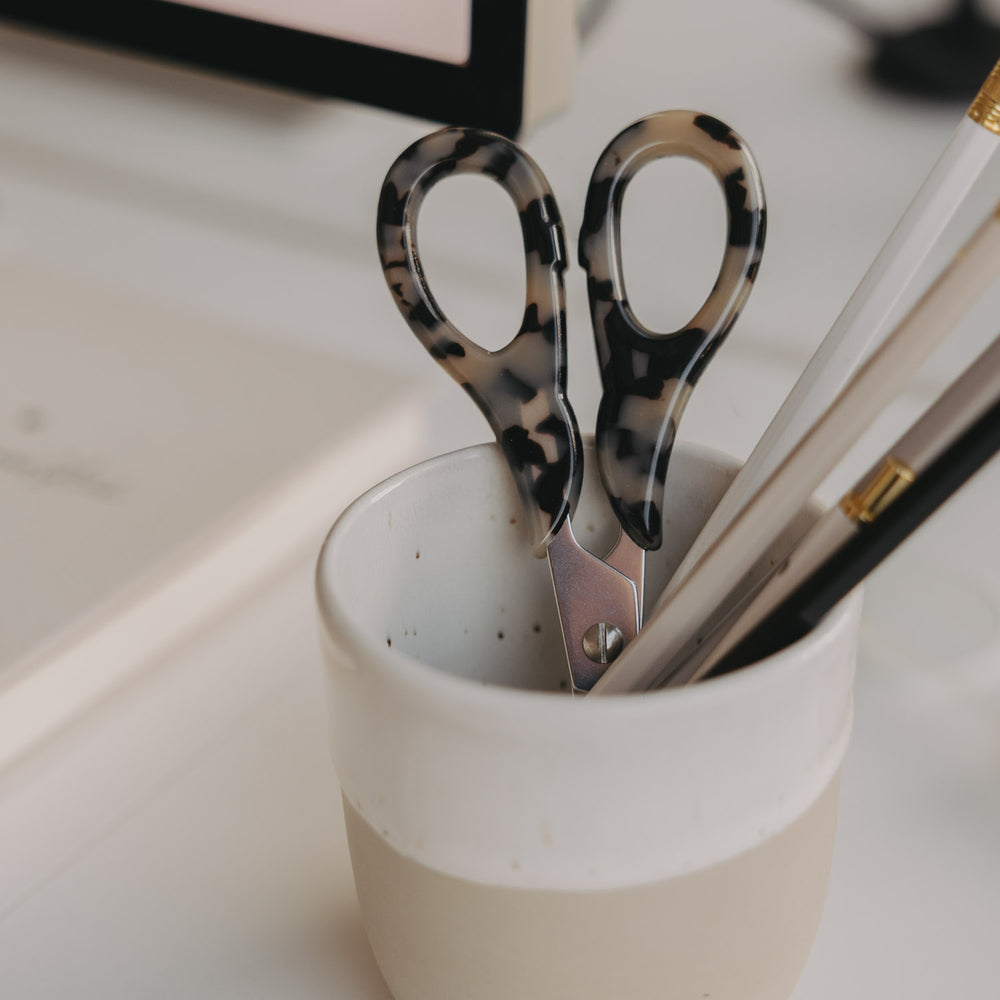 Schere silber Leo (VE = 8 Stk.)