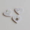 Magnete Herz Pearl 3er Set (VE = 6 Stk.)