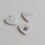 Magnete Herz Pearl 3er Set (VE = 6 Stk.)