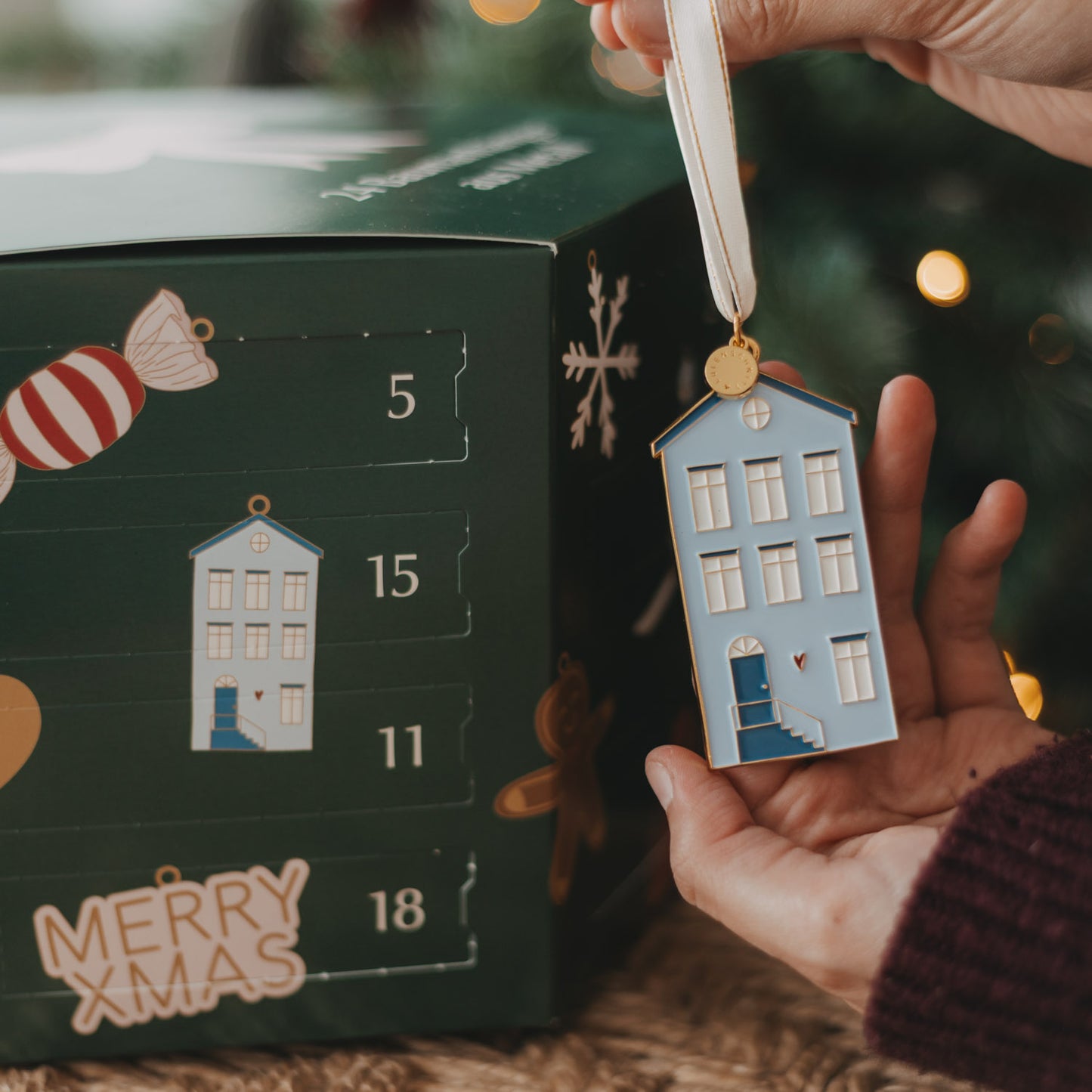 Adventskalender Baumanhänger 2026