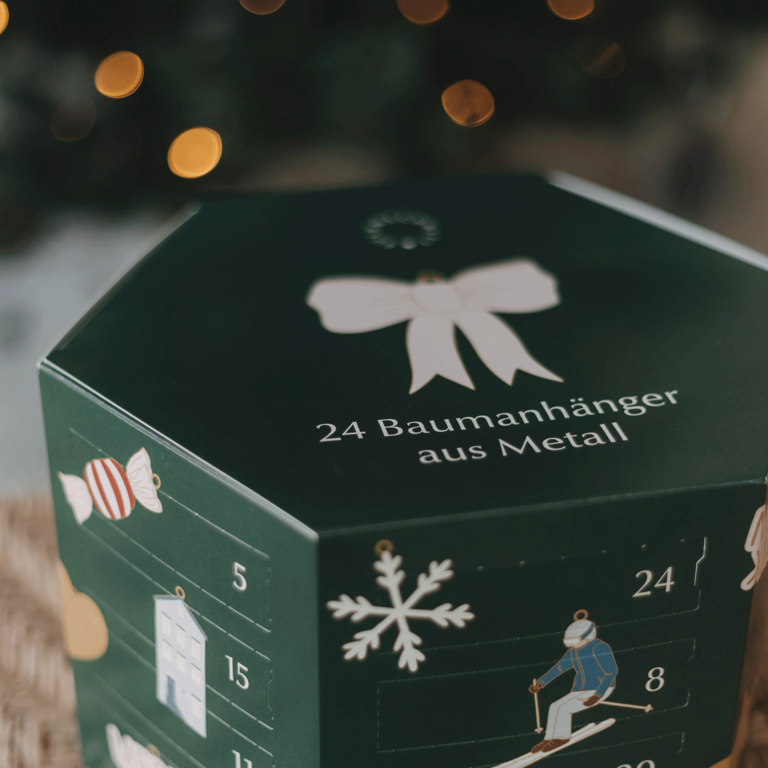 Adventskalender Baumschmuck