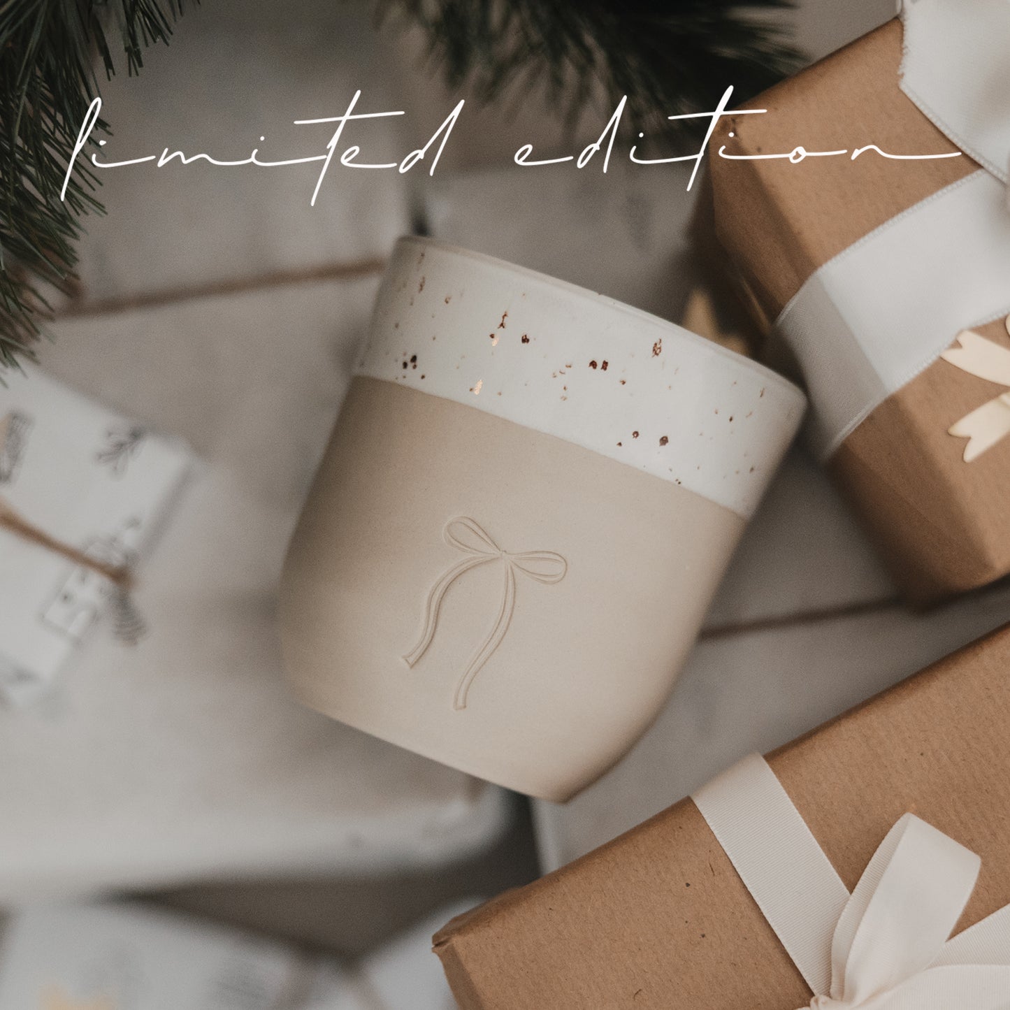 Limitierter Becher Schleife (VE = 4 Stk.)