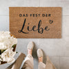 Paillasson en coco Fest der Liebe (VE = 6 Stk)