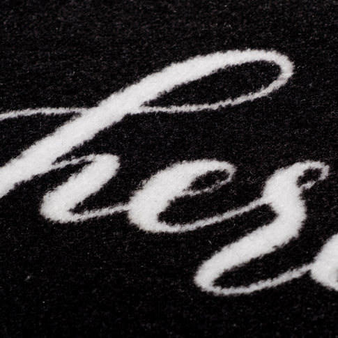 Washable doormat Come in black 75 x 45 (PU = 6 pieces)