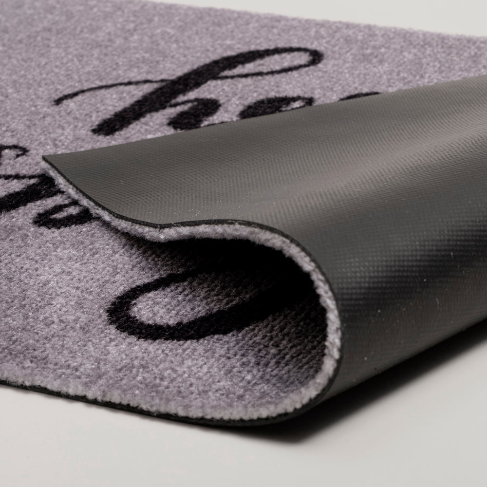 Washable doormat walk in gray 75 x 45 (PU= 6 pieces)