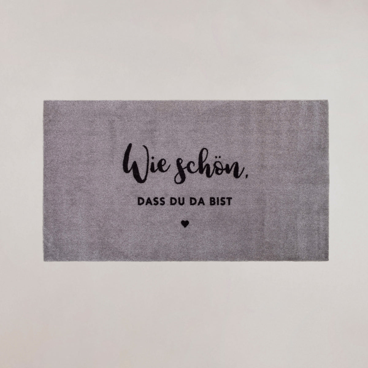 Washable Mat Like Beautiful Grey